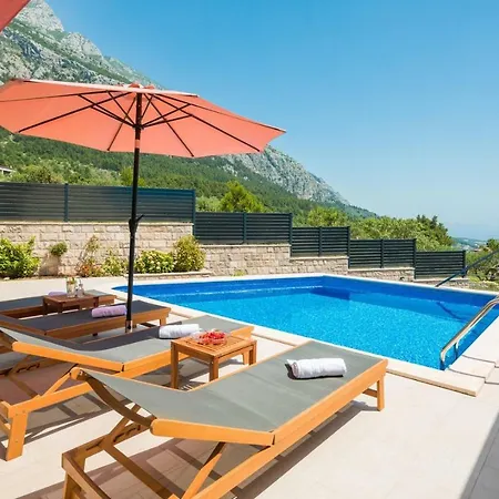 Ctma300-dream With Private Pool For 6 + 2 Persons * Makarská
